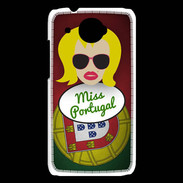 Coque HTC Desire 601 Miss Portugal Blonde