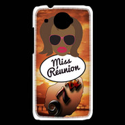 Coque HTC Desire 601 Miss Réunion Black