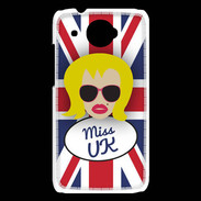 Coque HTC Desire 601 Miss UK Blonde