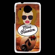 Coque HTC Desire 601 Miss Réunion Rousse