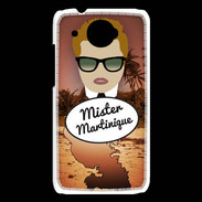 Coque HTC Desire 601 Mister Martinique Roux