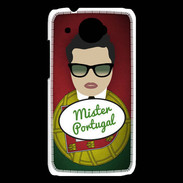 Coque HTC Desire 601 Mister Portugal Brun