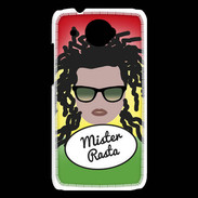 Coque HTC Desire 601 Mister Rasta Blanc