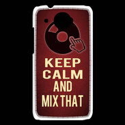Coque HTC Desire 601 Keep Calm and Mix That Rouge
