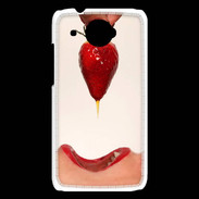 Coque HTC Desire 601 Plaisir et fraise PR20