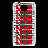 Coque HTC Desire 601 L'seum rouge
