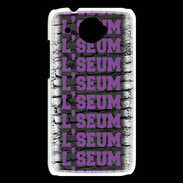 Coque HTC Desire 601 L'seum violet