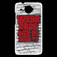 Coque HTC Desire 601 Wesh Gros Rouge