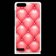 Coque Huawei Ascend G6 Capitonnage Rose