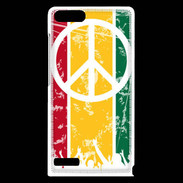 Coque Huawei Ascend G6 Rasta Peace and Love 15