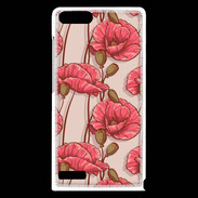 Coque Huawei Ascend G6 Fleurs vintage 2