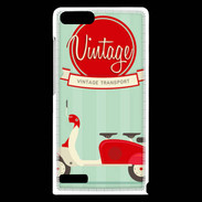 Coque Huawei Ascend G6 Scooter Vintage