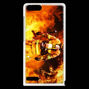 Coque Huawei Ascend G6 Pompiers Soldat du feu 2