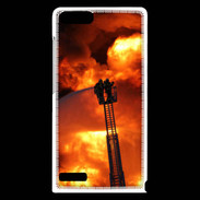 Coque Huawei Ascend G6 Pompier soldat du feu 4
