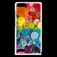 Coque Huawei Ascend G6 Arc en ciel de boutons de couture