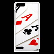 Coque Huawei Ascend G6 Poker 4 as