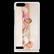 Coque Huawei Ascend G6 Bébés sur le ventre