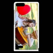 Coque Huawei Ascend G6 Jeune couple hippie