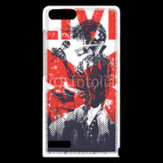 Coque Huawei Ascend G6 Tête de mort en concert live