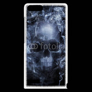 Coque Huawei Ascend G6 Tête de mort en fumée 5