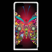 Coque Huawei Ascend G6 Papillon 3