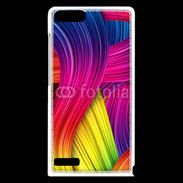 Coque Huawei Ascend G6 Fibres de couleur