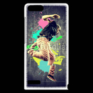 Coque Huawei Ascend G6 Danseur rétro style