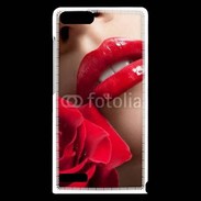 Coque Huawei Ascend G6 Bouche et rose glamour