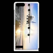 Coque Huawei Ascend G6 Atterrissage d'un avion de ligne