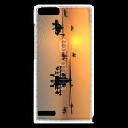 Coque Huawei Ascend G6 Hélicoptère Apache de nuit