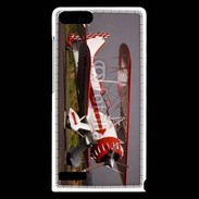 Coque Huawei Ascend G6 Biplan blanc et rouge