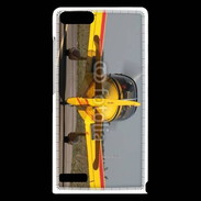 Coque Huawei Ascend G6 Cap 10 jaune sur taxiway