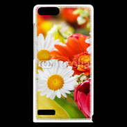 Coque Huawei Ascend G6 Fleurs des champs multicouleurs