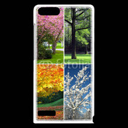 Coque Huawei Ascend G6 Arbres 4 saisons