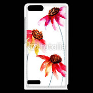 Coque Huawei Ascend G6 Belles fleurs en peinture