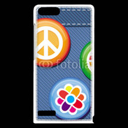 Coque Huawei Ascend G6 Hippies jean's