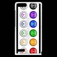 Coque Huawei Ascend G6 Love and peace 5