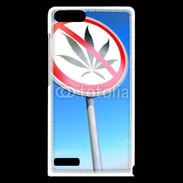 Coque Huawei Ascend G6 Interdiction de cannabis