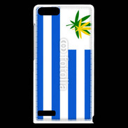 Coque Huawei Ascend G6 Drapeau Uruguay cannabis 2