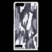 Coque Huawei Ascend G6 Camouflage gris et blanc