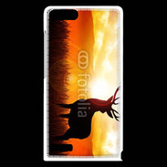 Coque Huawei Ascend G6 Silhouette d'un cerf 5