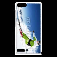 Coque Huawei Ascend G6 Skieur en montagne