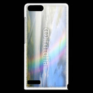 Coque Huawei Ascend G6 Arc en ciel à la montagne