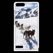 Coque Huawei Ascend G6 Chiens de traineaux