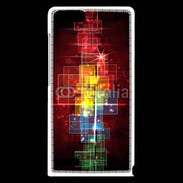 Coque Huawei Ascend G6 Fond abstrait coloré