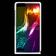 Coque Huawei Ascend G6 Fashion femme en discothèque