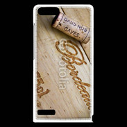 Coque Huawei Ascend G6 Bouchon de bouteille de vin Bordeaux