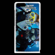 Coque Huawei Ascend G6 Couple de plongeurs