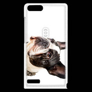 Coque Huawei Ascend G6 Bulldog français 1