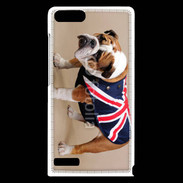 Coque Huawei Ascend G6 Bulldog anglais en tenue